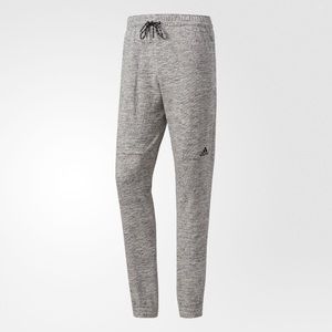 NEW S Small Adidas Heathered Piqué Pants Sweatpant